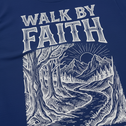 Walk by Faith T-Shirt__detail