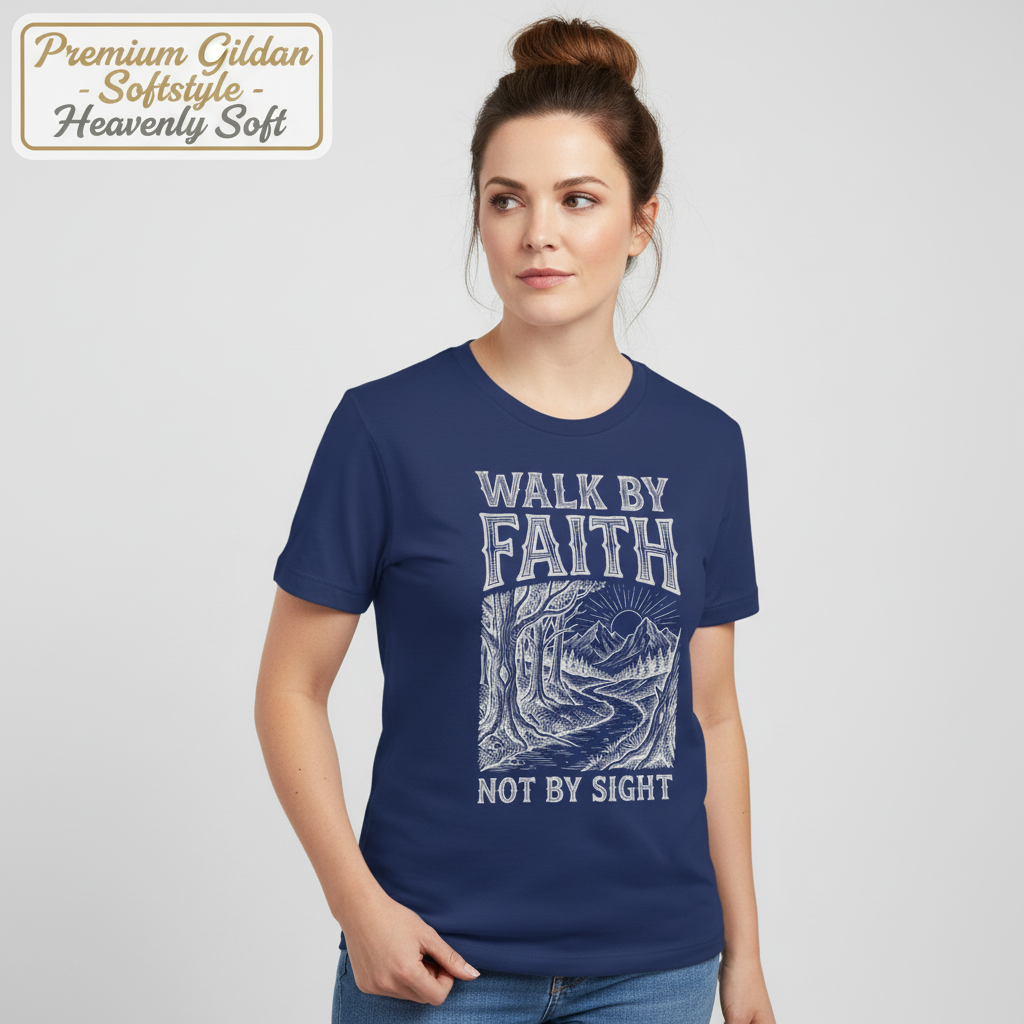 Walk by Faith T-Shirt__benefit
