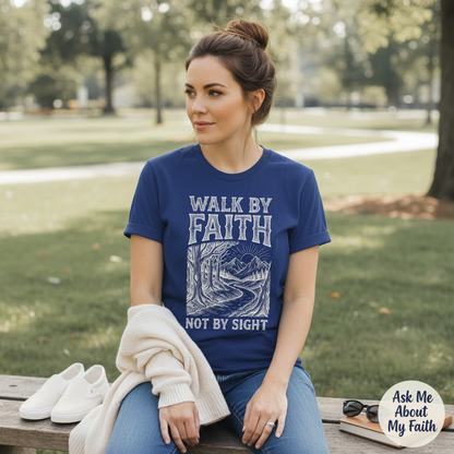 Walk by Faith T-Shirt__pair