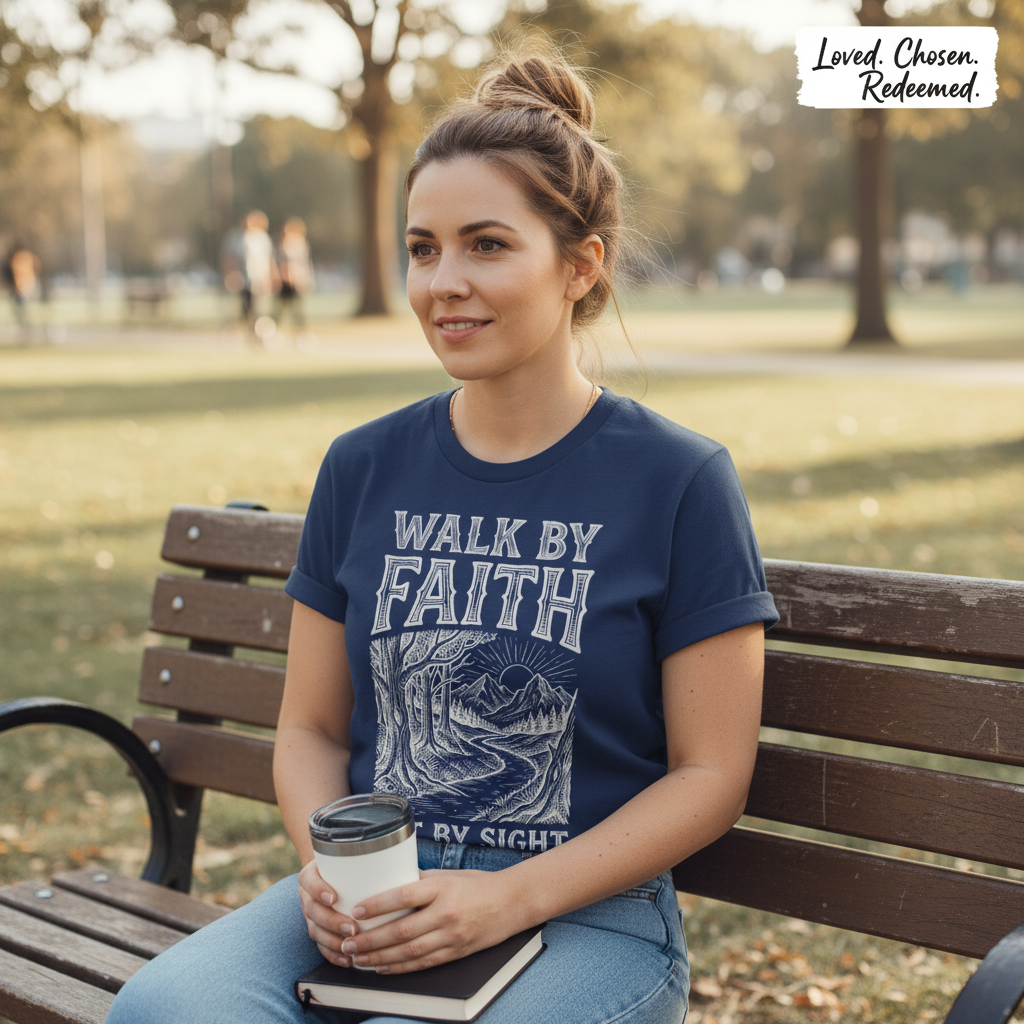 Walk by Faith T-Shirt__use