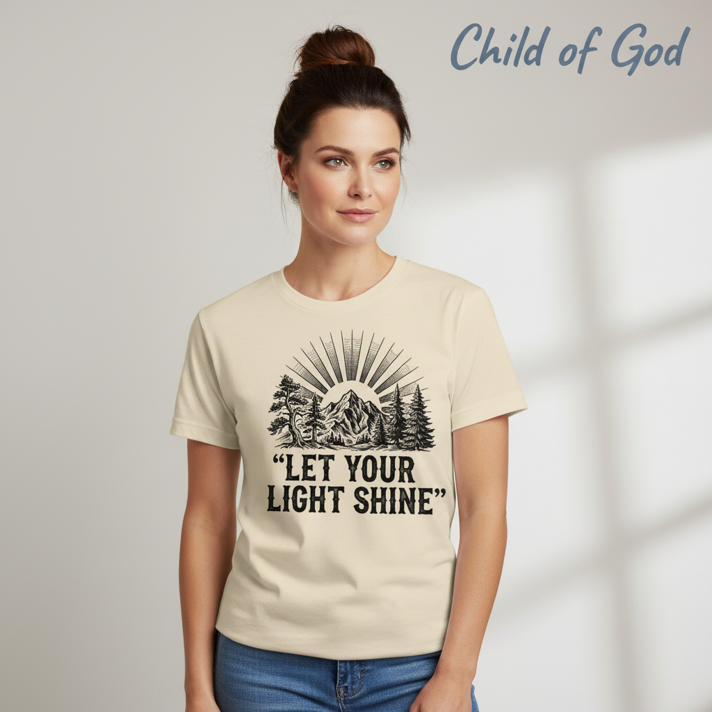 Let Your Light Shine T-Shirt__hero