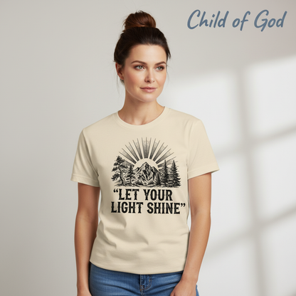 Let Your Light Shine T-Shirt__hero