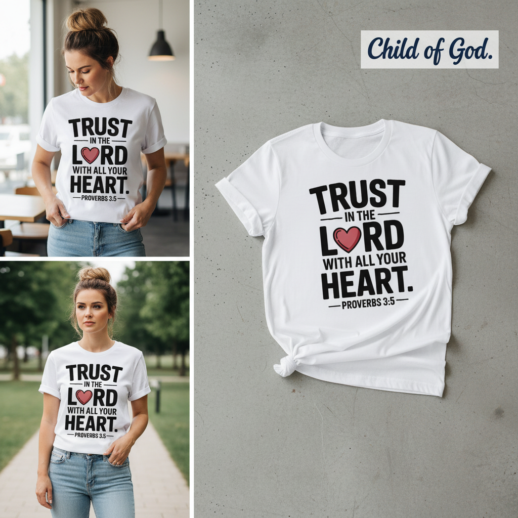 Trust in the Lord Heart T-Shirt_3_panel