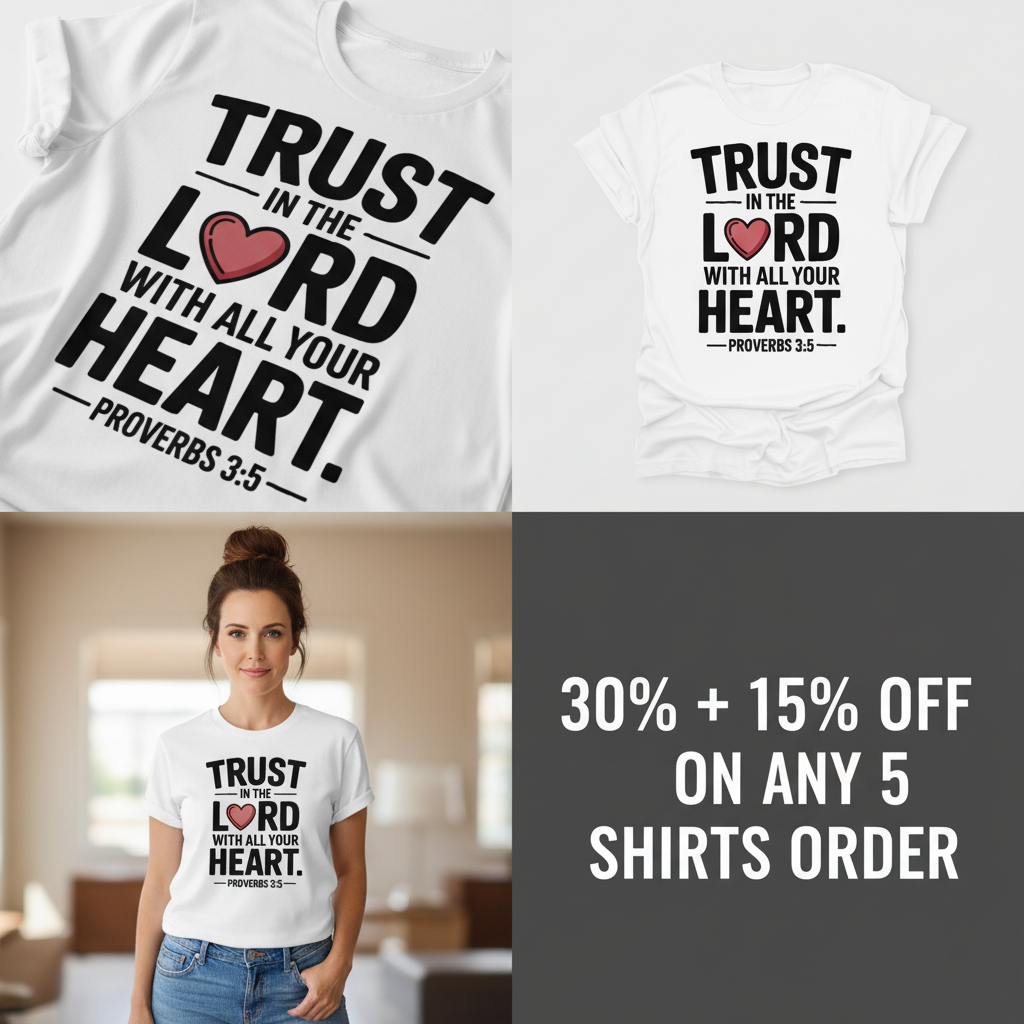 Trust in the Lord Heart T-Shirt_4_panel