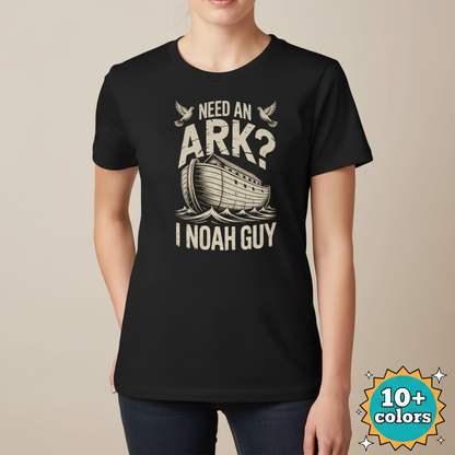 Need an Ark? I Noah Guy T-Shirt_badge