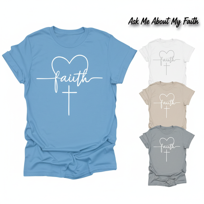 Love & Faith T-shirt_color_hero
