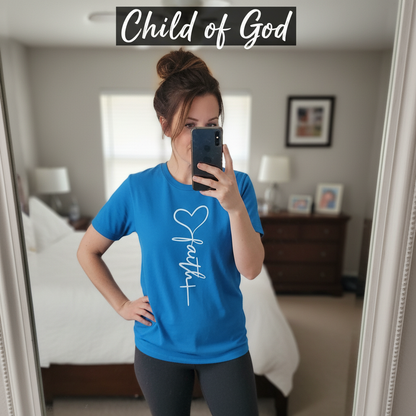 Love & Faith T-shirt_mirror_selfie