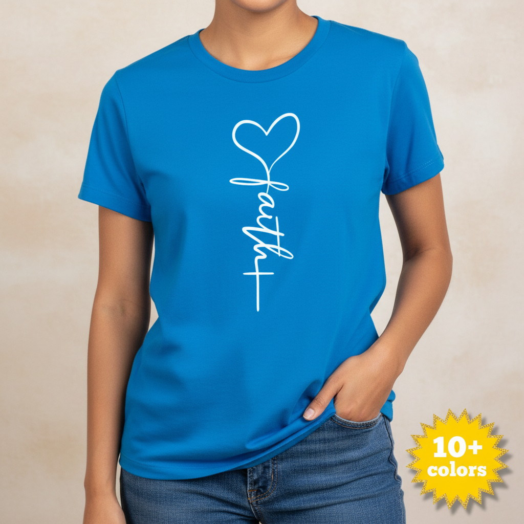 Love & Faith T-shirt_badge