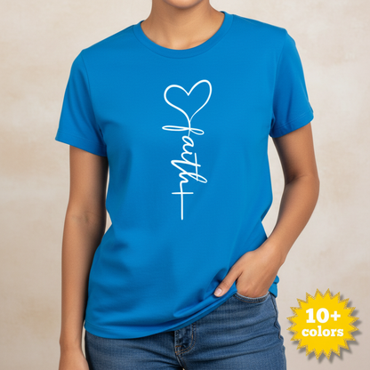 Love & Faith T-shirt_badge