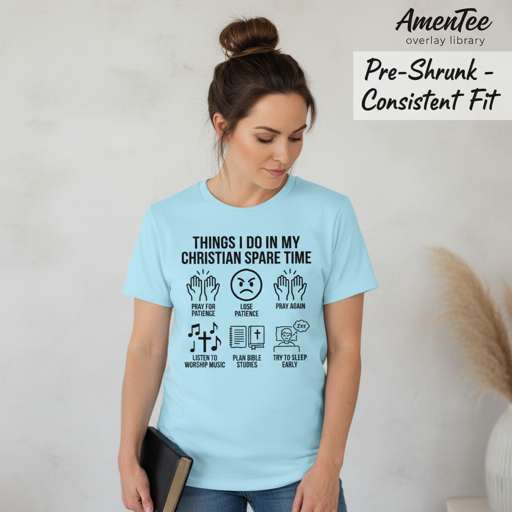 Christian Spare Time T-Shirt__space