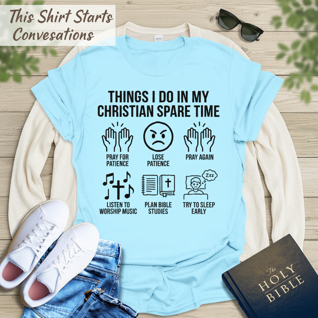 Christian Spare Time T-Shirt__pair