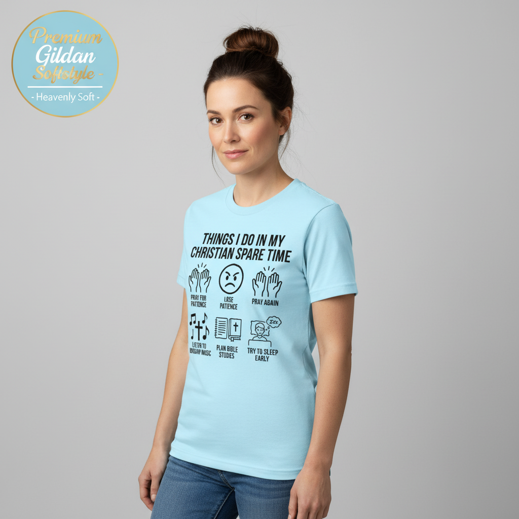 Christian Spare Time T-Shirt__benefit