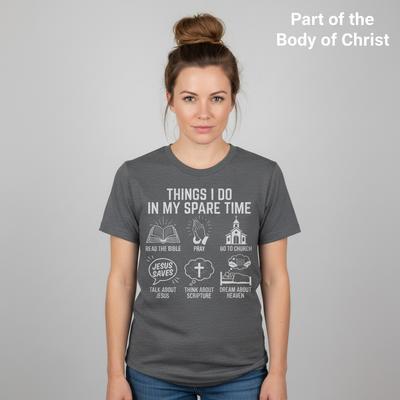 Spare Time with Jesus T-Shirt__hero