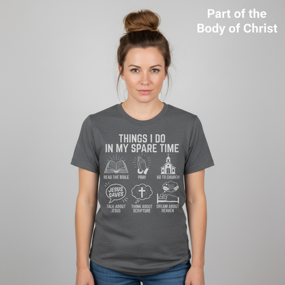 Spare Time with Jesus T-Shirt__hero