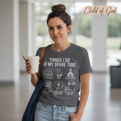 Spare Time with Jesus T-Shirt__lifestyle