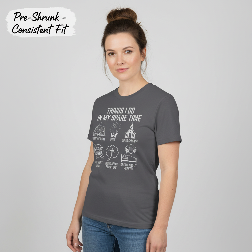 Spare Time with Jesus T-Shirt__benefit