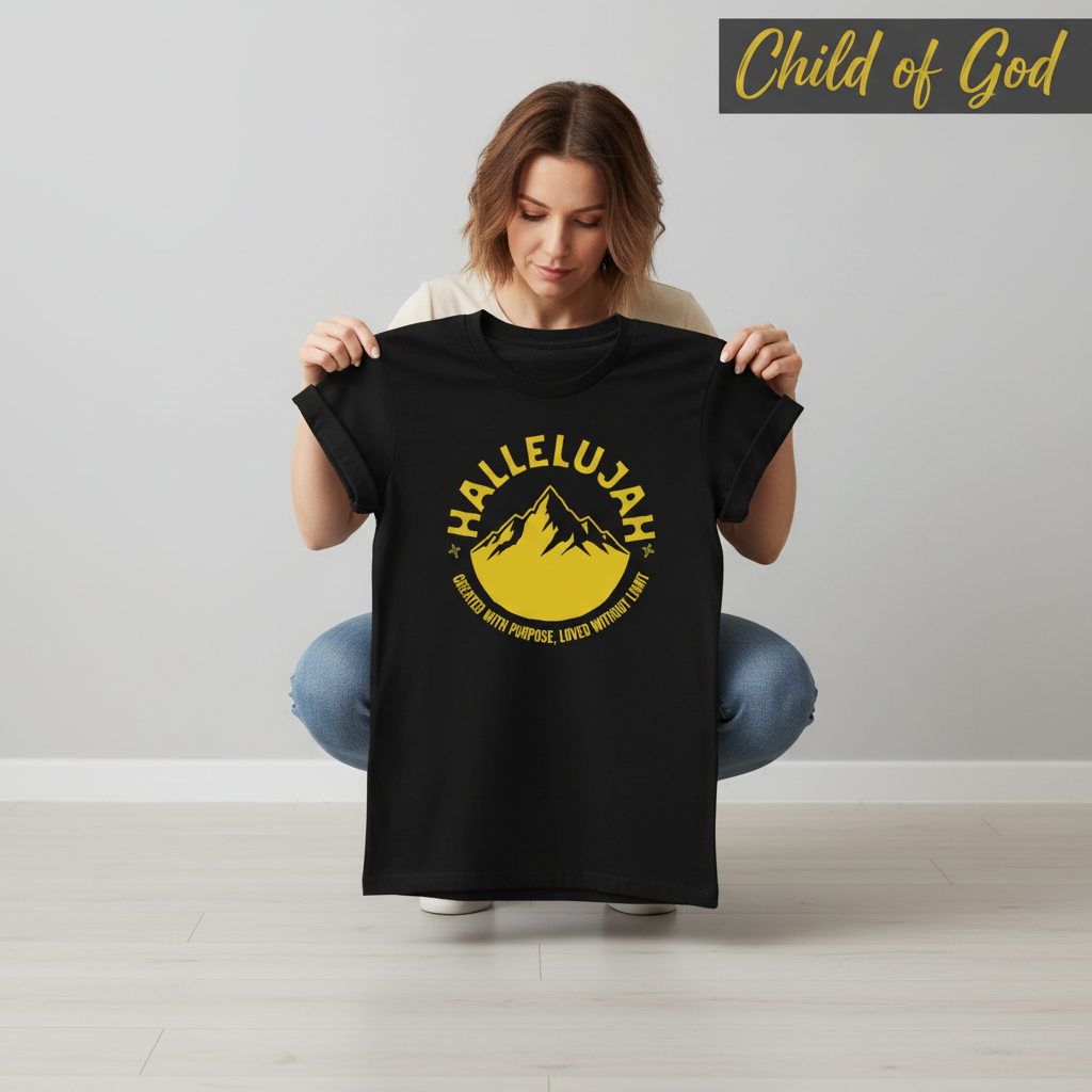 Hallelujah Mountain T-Shirt_dangle