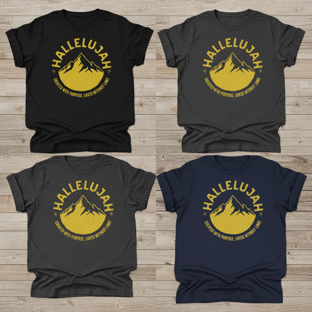 Hallelujah Mountain T-Shirt_color_hero