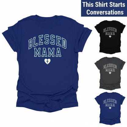 Blessed Mama T-Shirt_color_hero