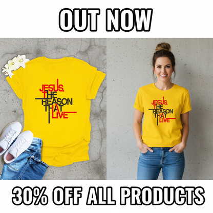 Jesus The Reason I Live T-Shirt_pet_companion
