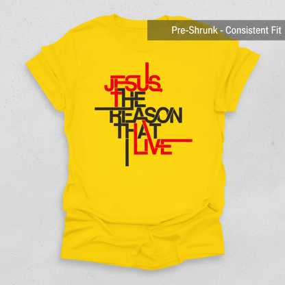 Jesus The Reason I Live T-Shirt_clean