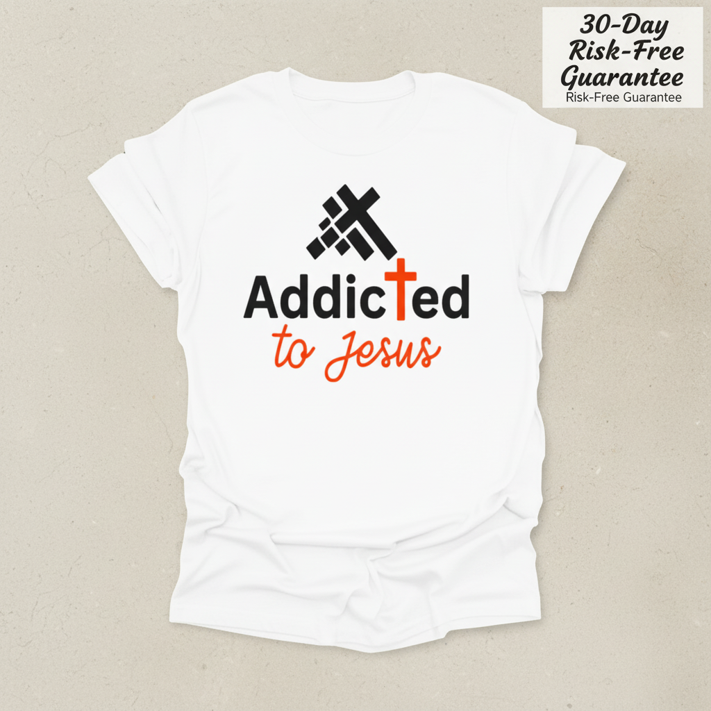 Addicted to Jesus T-Shirt_clean