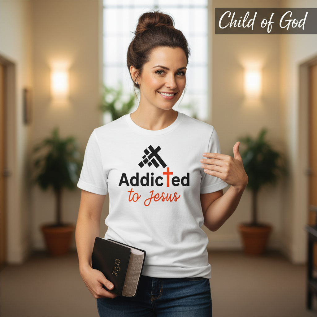 Addicted to Jesus T-Shirt_prop_inteact