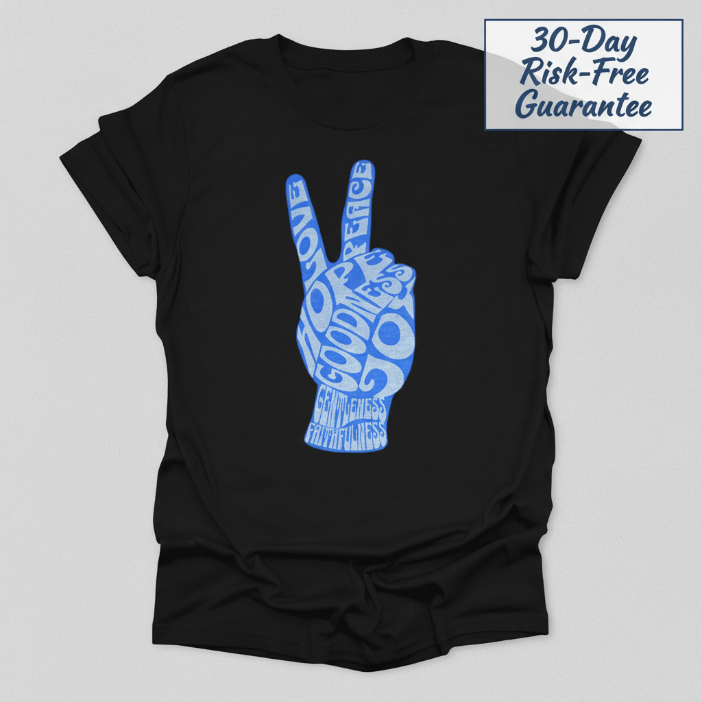 Fruit of the Spirit Peace Hand T-Shirt_clean