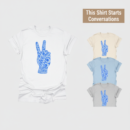 Fruit of the Spirit Peace Hand T-Shirt_color_hero