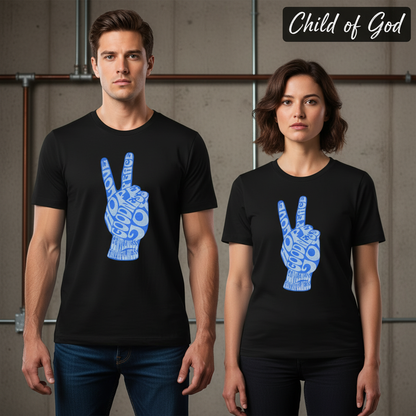 Fruit of the Spirit Peace Hand T-Shirt_stoic