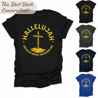 Hallelujah Purpose T-Shirt_color_hero