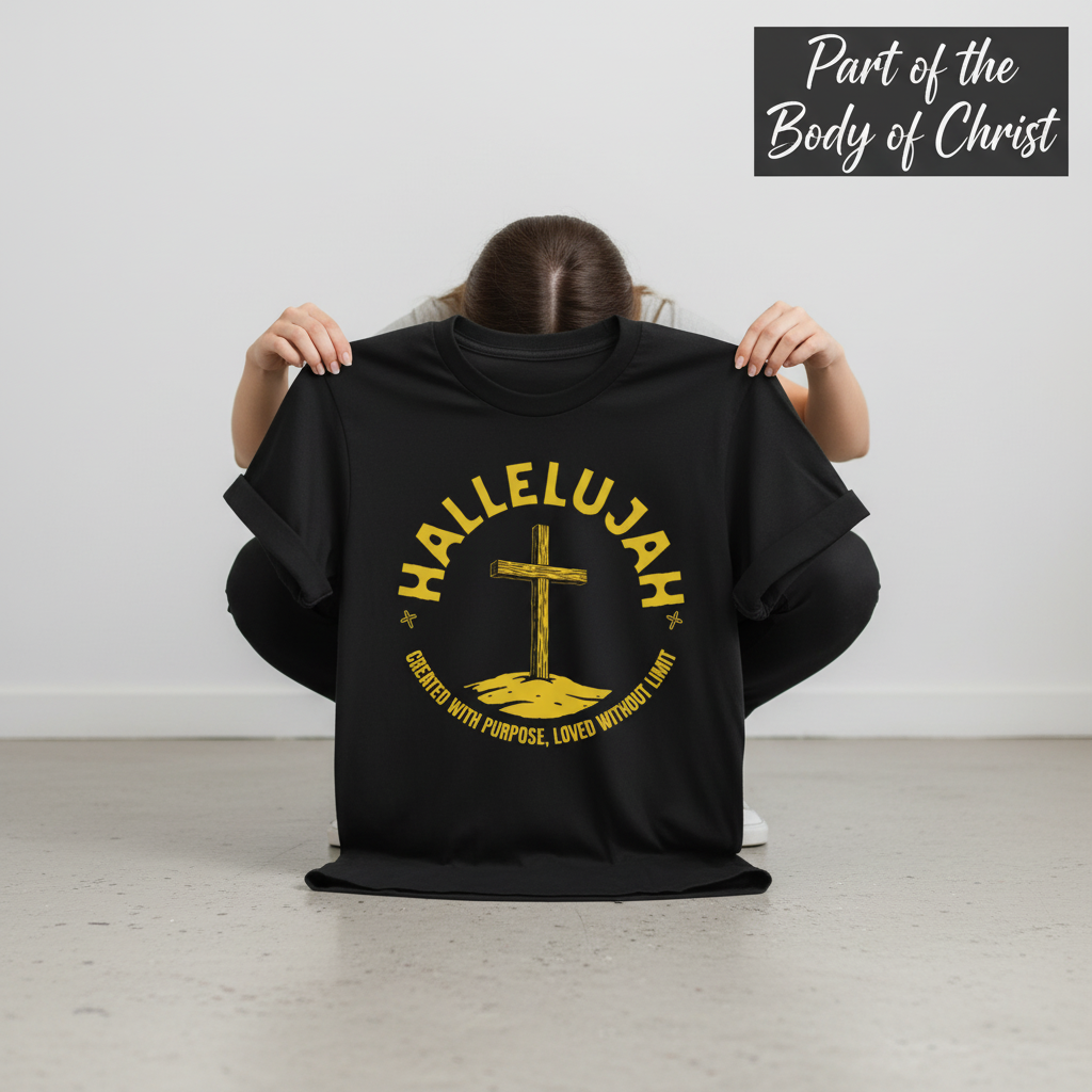 Hallelujah Purpose T-Shirt_dangle