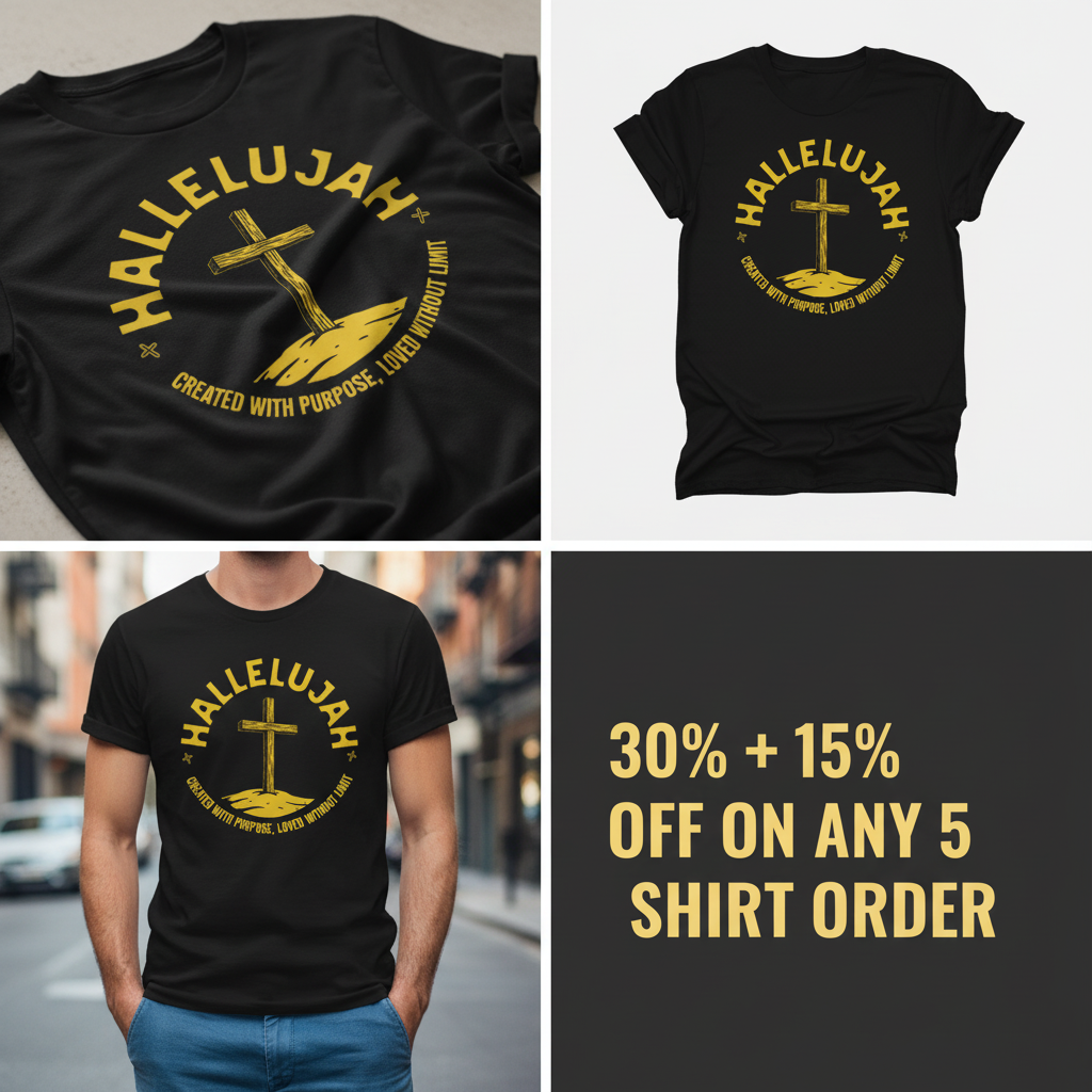 Hallelujah Purpose T-Shirt_4_panel