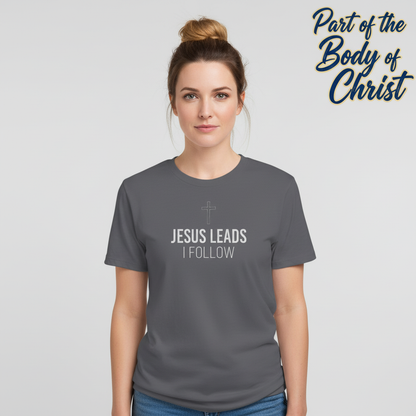 Jesus Leads I Follow T-Shirt__hero