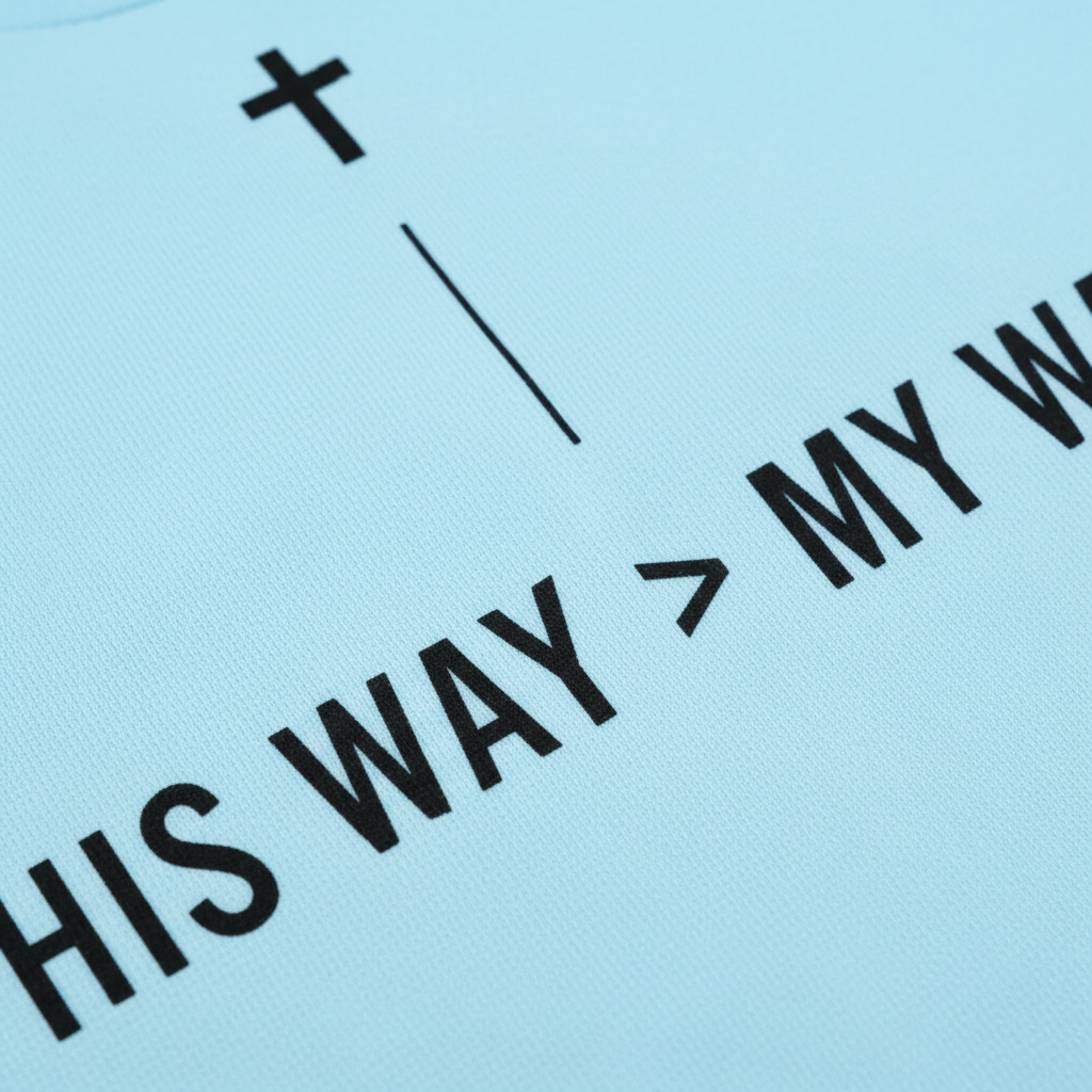 His Way > My Way T-Shirt__detail