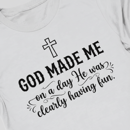 Heavenly Fun Creation T-Shirt__detail