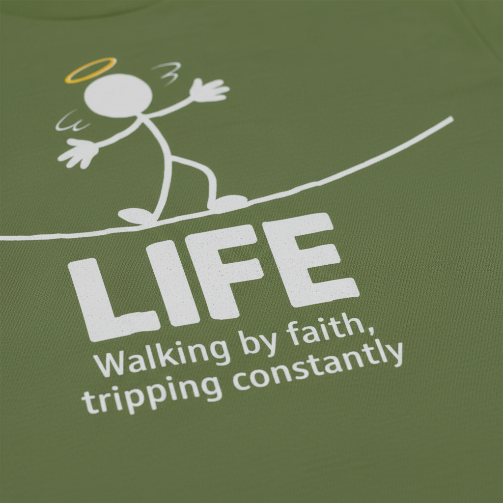 Walking in Faith T-Shirt__detail