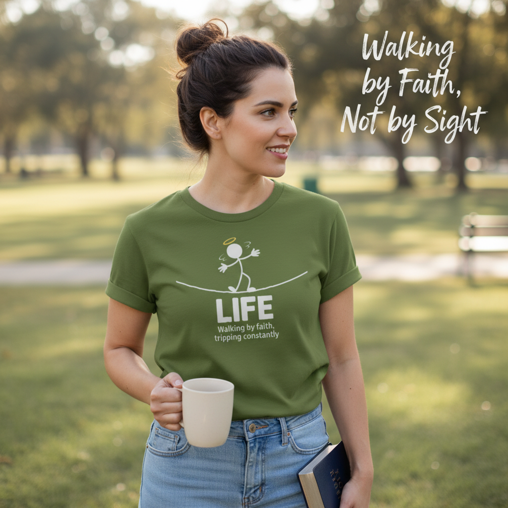 Walking in Faith T-Shirt__lifestyle