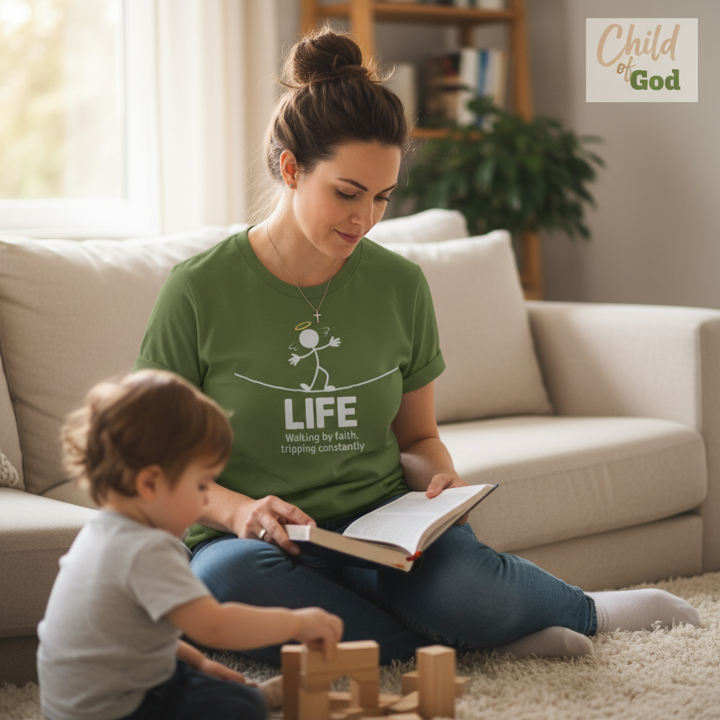 Walking in Faith T-Shirt__use