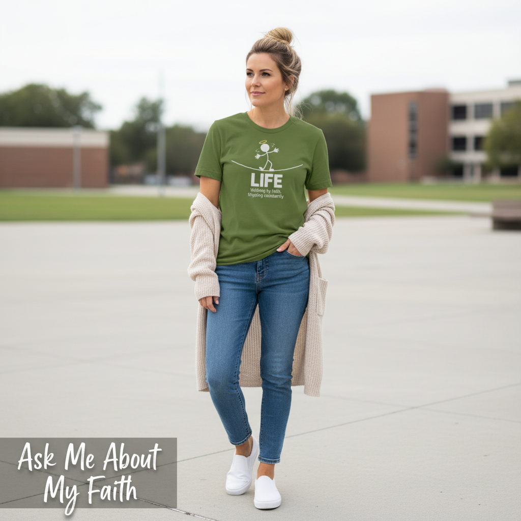 Walking in Faith T-Shirt__pair