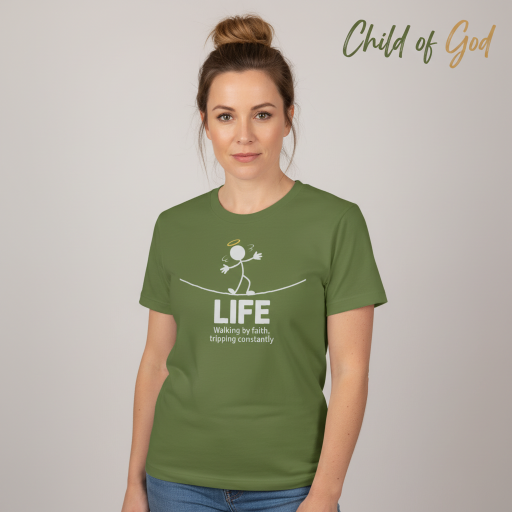 Walking in Faith T-Shirt__hero