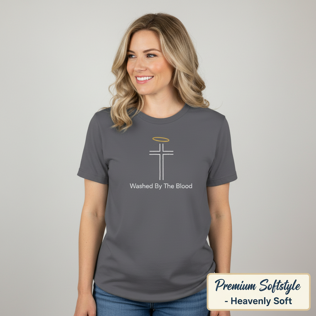 Washed by the Blood T-Shirt__space