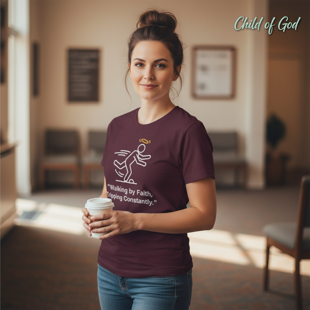 Walking by Faith T-Shirt__lifestyle