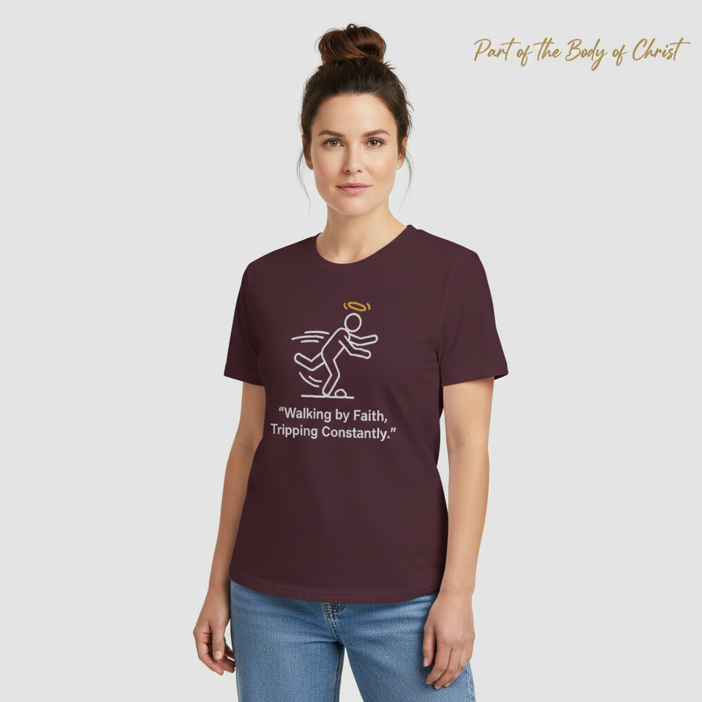 Walking by Faith T-Shirt__hero