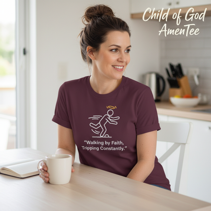 Walking by Faith T-Shirt__use