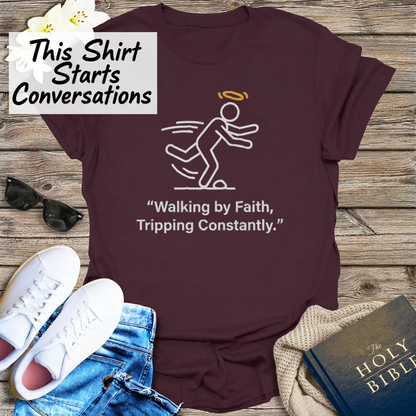 Walking by Faith T-Shirt__pair