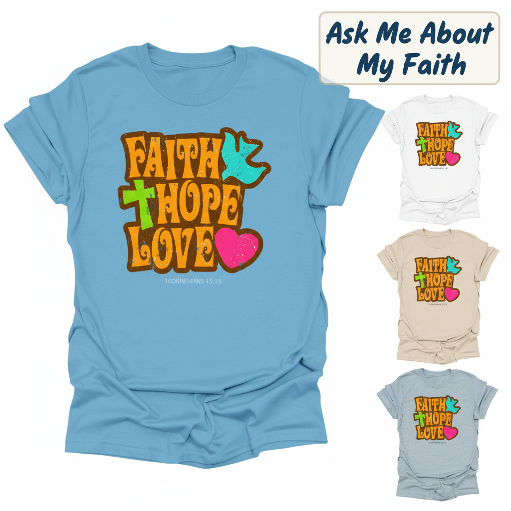 Faith Hope Love T-Shirt_color_hero