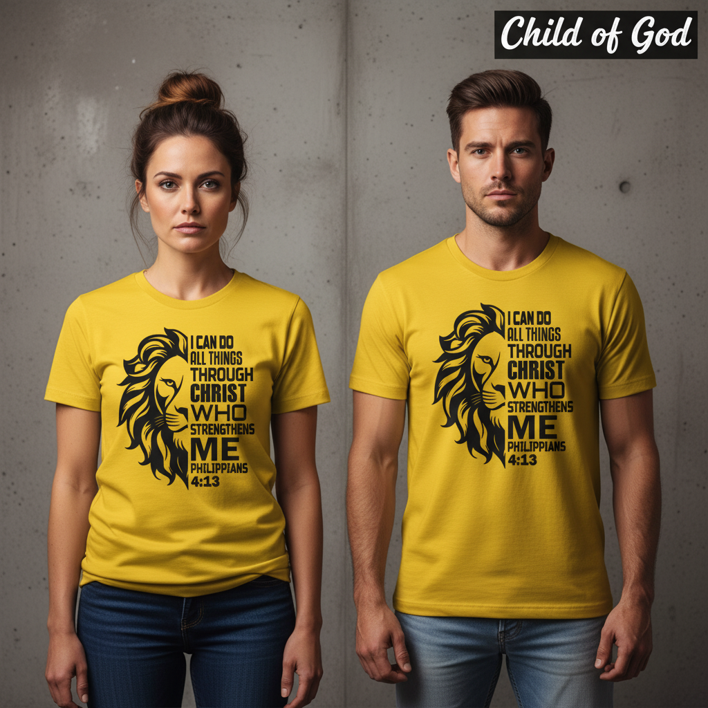 Lion of Strength T-Shirt_stoic