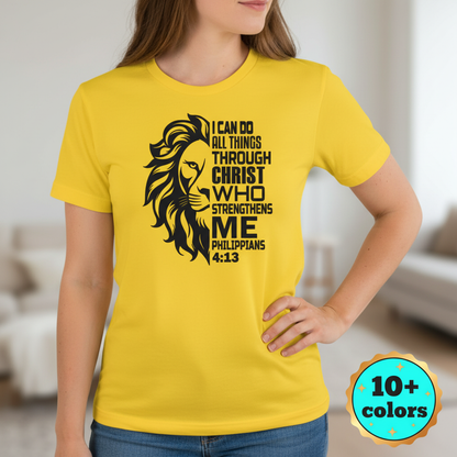 Lion of Strength T-Shirt_badge
