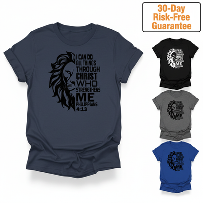 Lion of Strength T-Shirt_color_hero